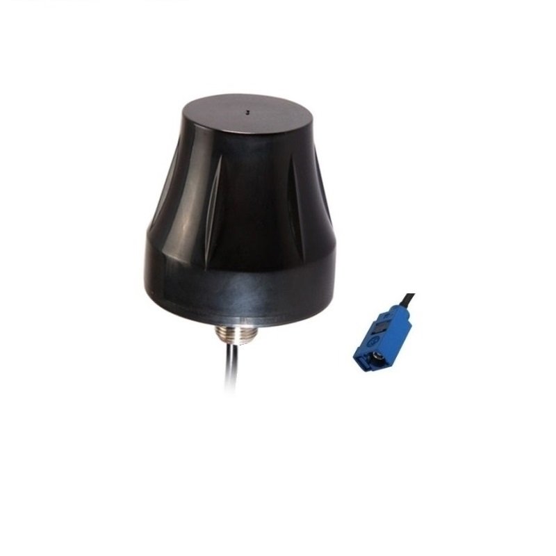 fakra female waterproof IP67 beidou glonass gps antenna screw mount outdoor use high gain GPS glonass beidou active car antenna